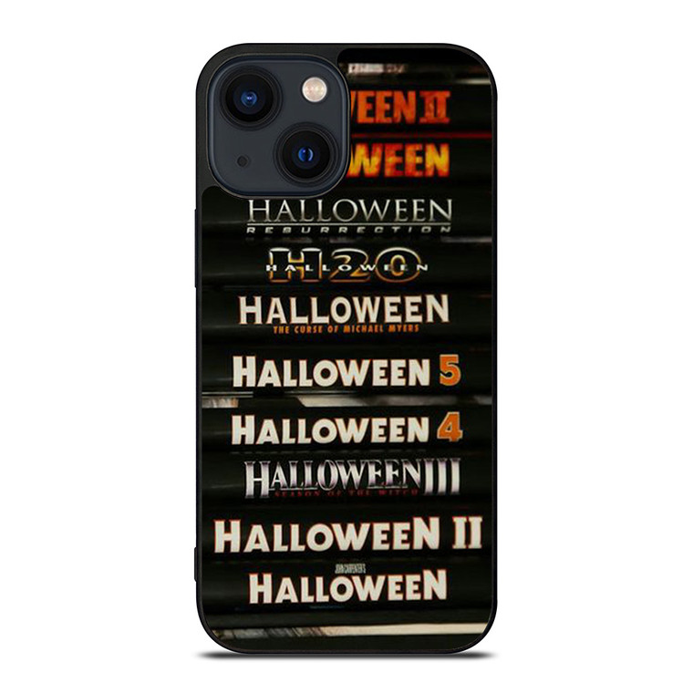 HALLOWEEN MOVIE BLU RAY COLLECTION iPhone 14 Plus Case Cover