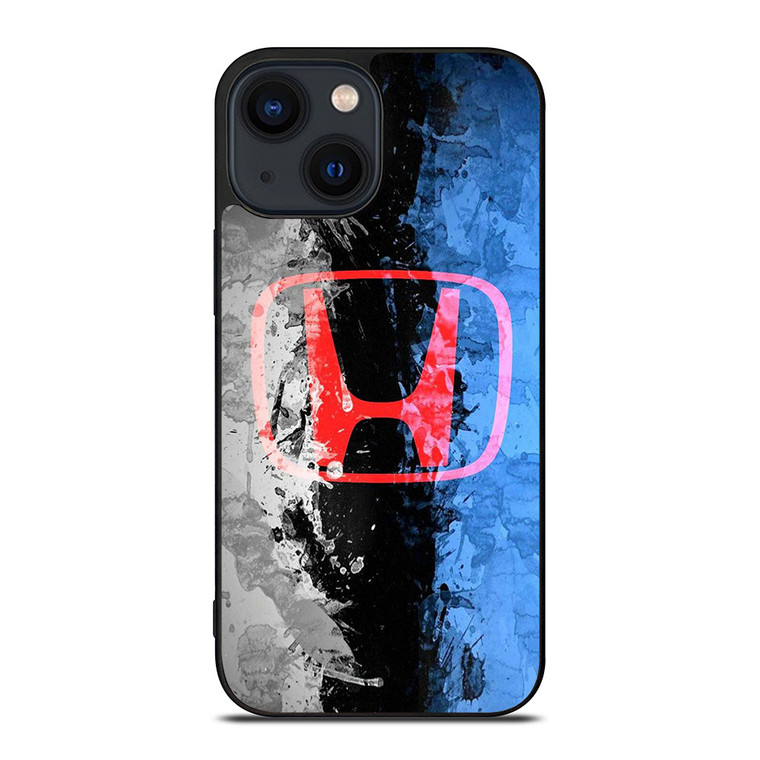 HONDA BRUSHED LOGO iPhone 14 Plus Case Cover