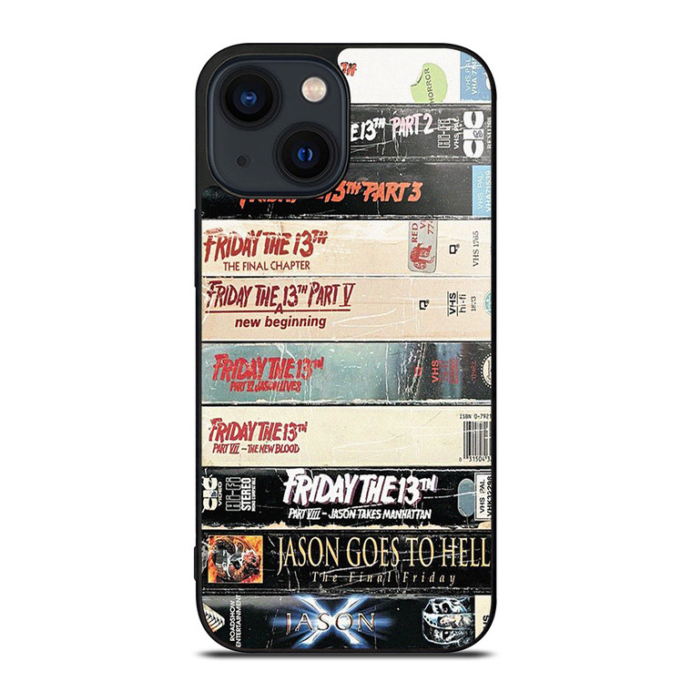 JASON VOORHES FRIDAY THE 13TH MOVIES COLLECTION iPhone 14 Plus Case Cover