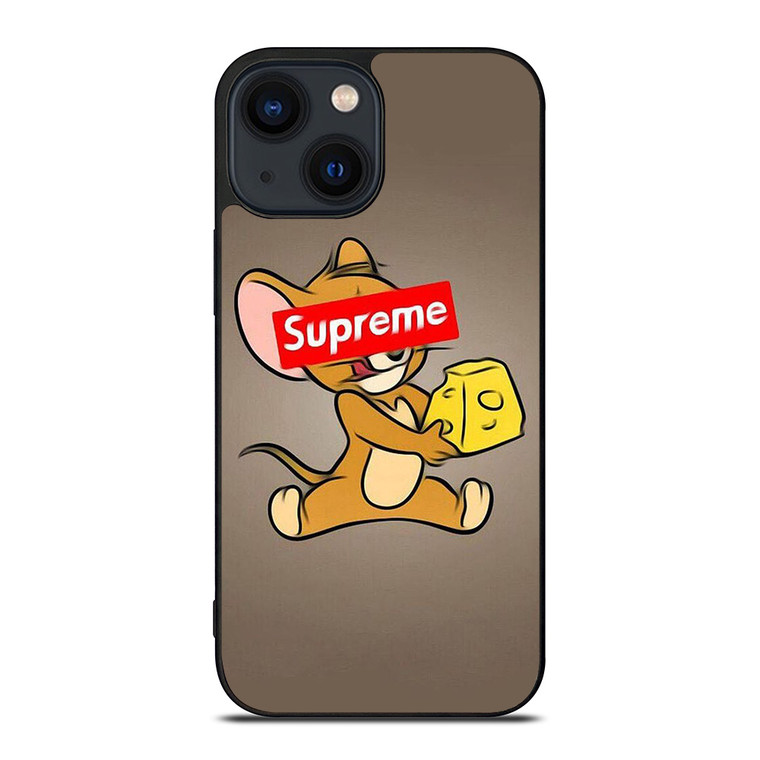 JERRY MOUSE CARTOON SUPREME iPhone 14 Plus Case Cover