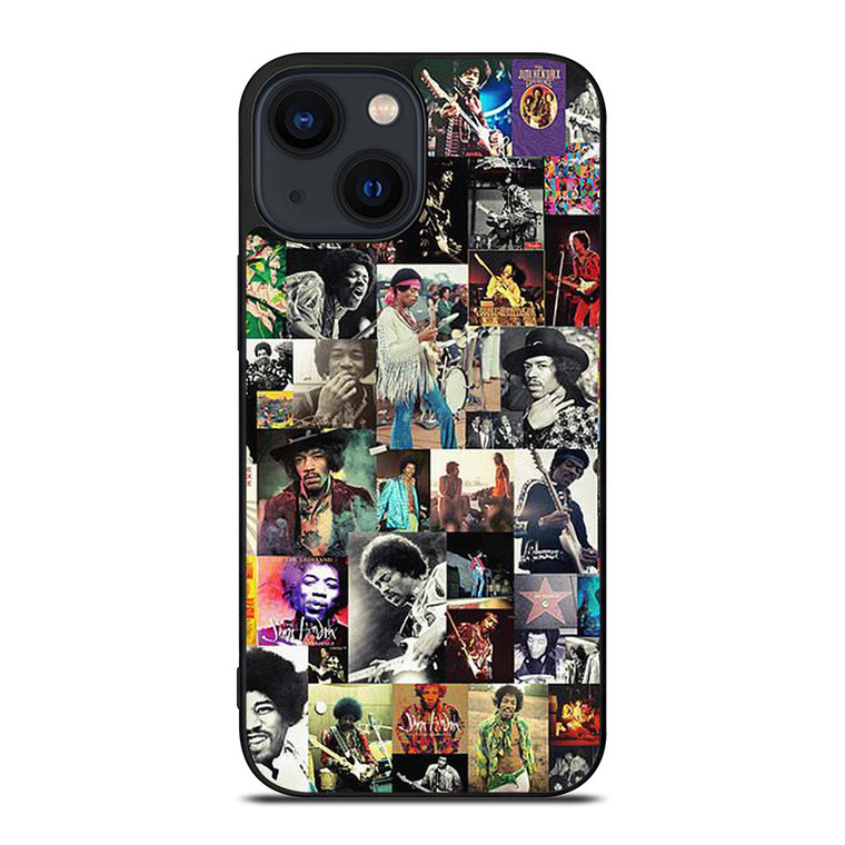 JIMI HENDRIX COLLAGE iPhone 14 Plus Case Cover