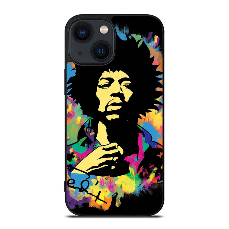 JIMI HENDRIX GUITARIST ART iPhone 14 Plus Case Cover