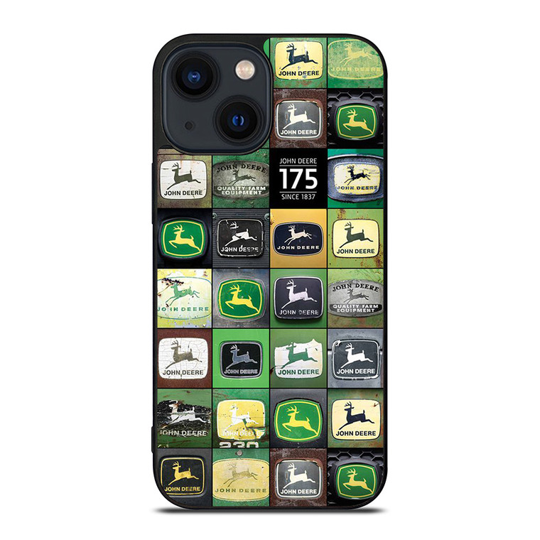 JOHN DEERE EMBLEM COLLAGE iPhone 14 Plus Case Cover