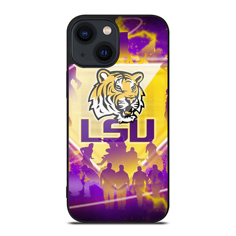LSU TIGERS BASEBALL LOGO iPhone 14 Plus Case Cover