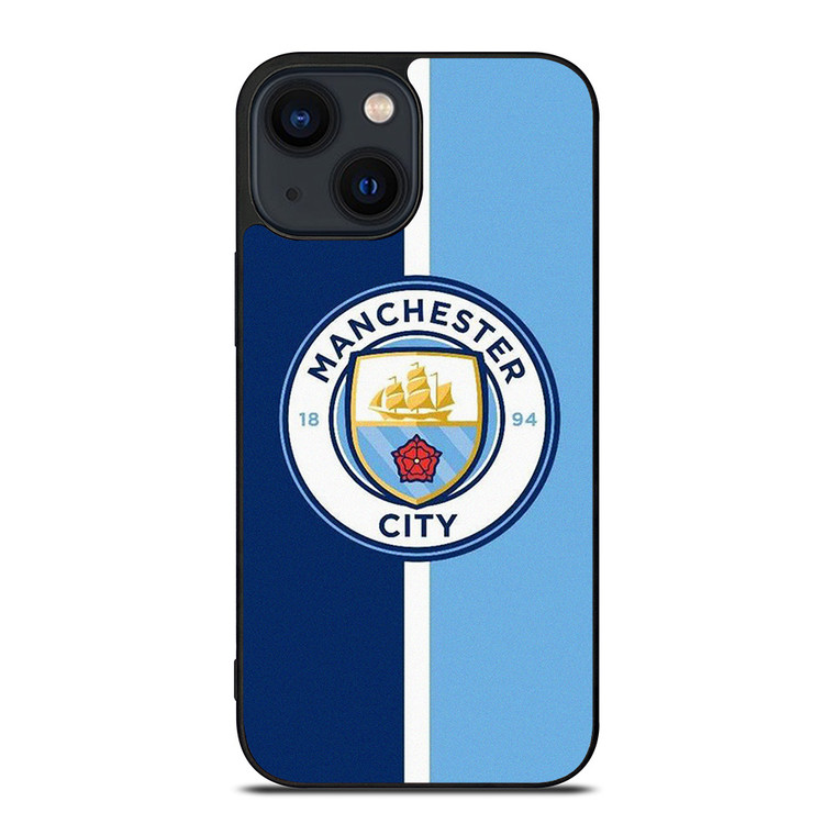 MANCHESTER CITY BLUE iPhone 14 Plus Case Cover