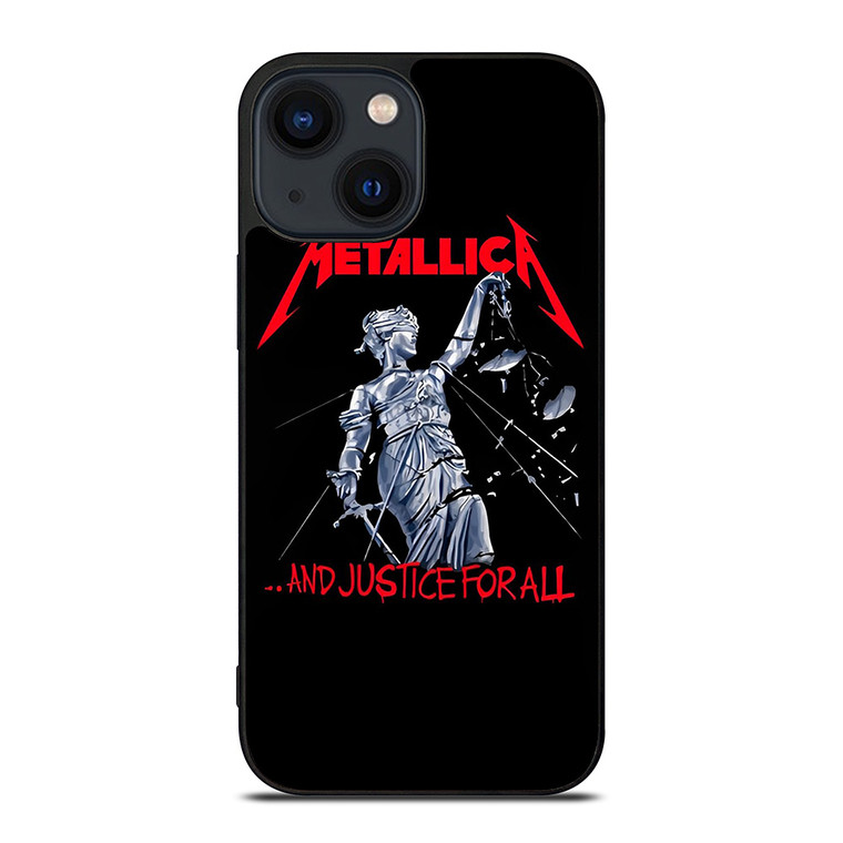 METALLICA AND JUSTICE FOR ALL iPhone 14 Plus Case Cover