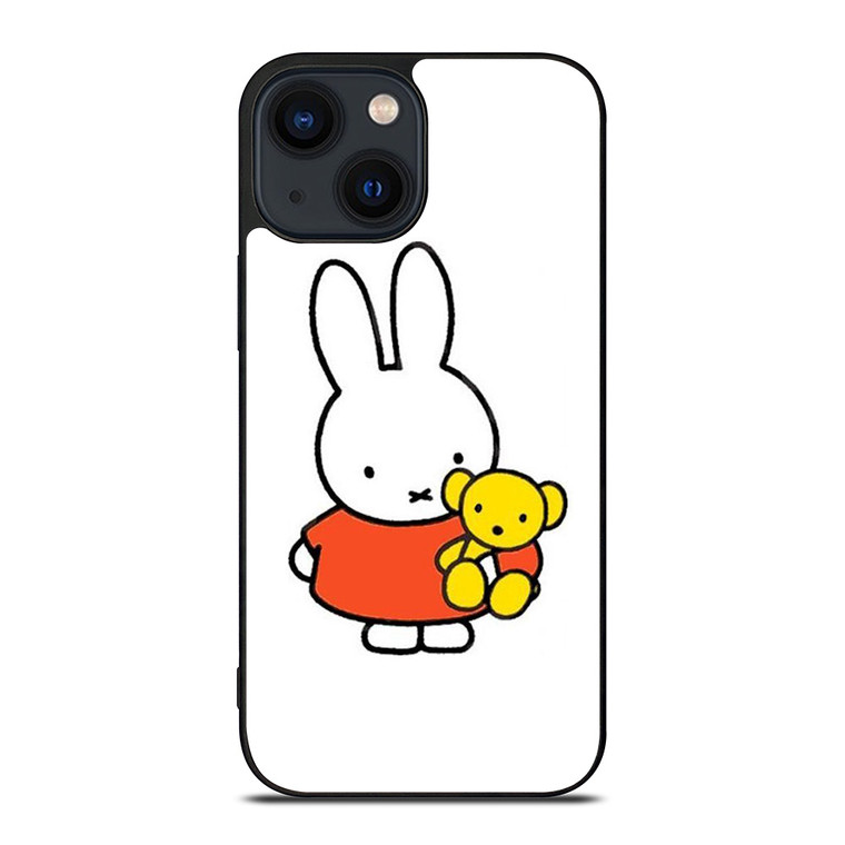 MIFFY RABBIT CARTOON iPhone 14 Plus Case Cover MIFFY RABBIT CARTOON iPhone 14 Plus Case Cover