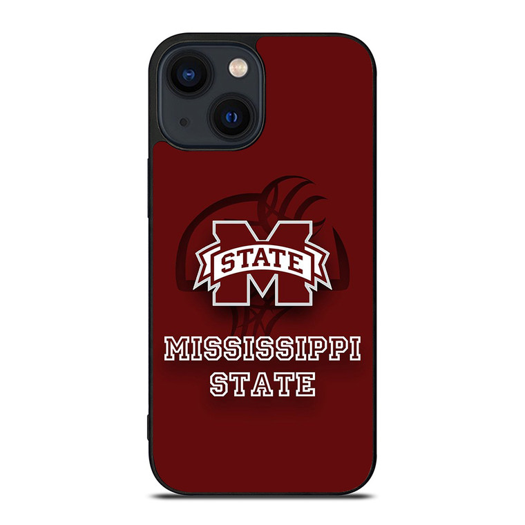 MISSISSPPI STATE BASKETBALL iPhone 14 Plus Case Cover