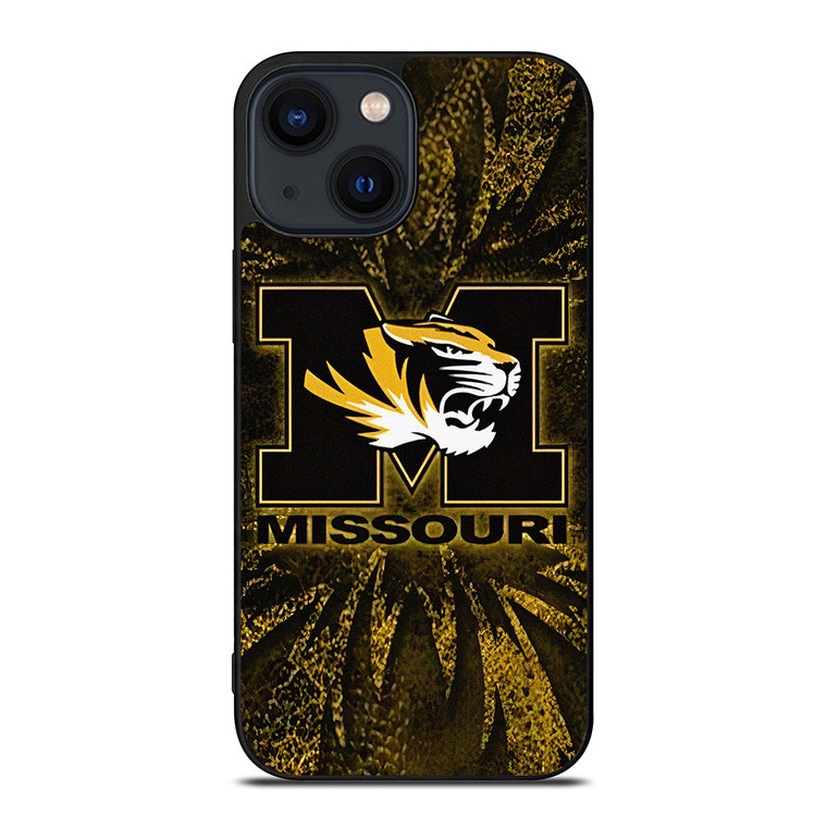 MISSOURI TIGERS FOOTBALL FOOTBALL SYMBOL iPhone 14 Plus Case Cover MISSOURI TIGERS FOOTBALL FOOTBALL SYMBOL iPhone 14 Plus Case Cover