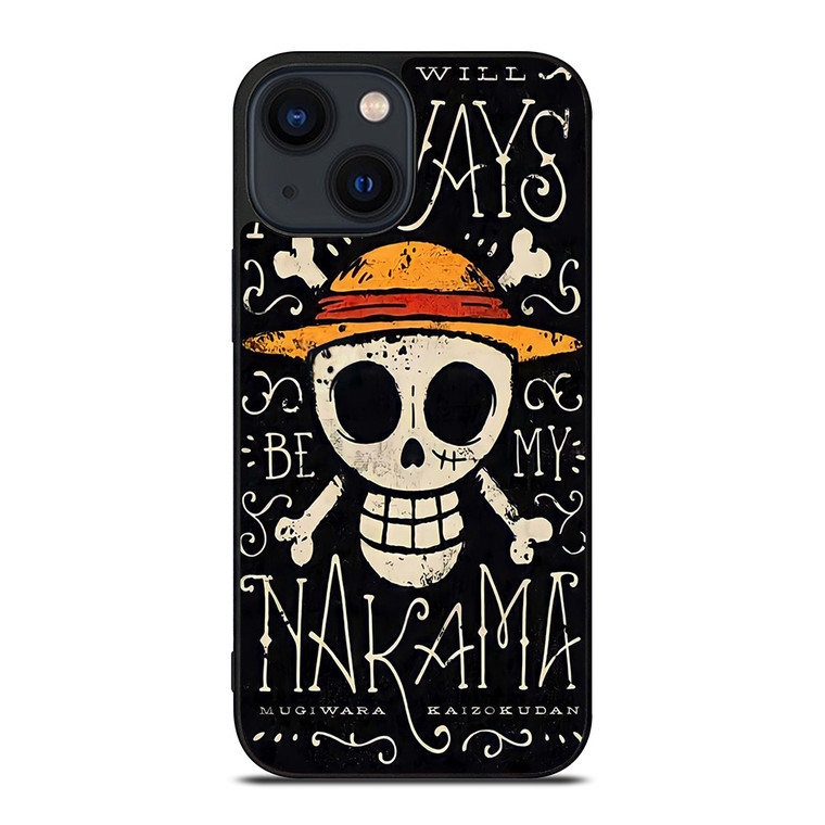NAKAMA ONE PIECE ANIME iPhone 14 Plus Case Cover