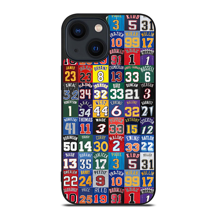 NBA BASKETBALL DREAM TEAM KIT iPhone 14 Plus Case Cover NBA BASKETBALL DREAM TEAM KIT iPhone 14 Plus Case Cover