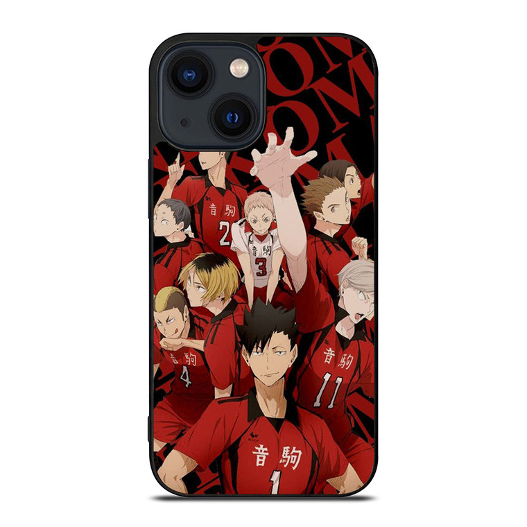 NEKOMA HIGH HAIKYUU VOLLEYBALL TEAM iPhone 14 Plus Case Cover NEKOMA HIGH HAIKYUU VOLLEYBALL TEAM iPhone 14 Plus Case Cover