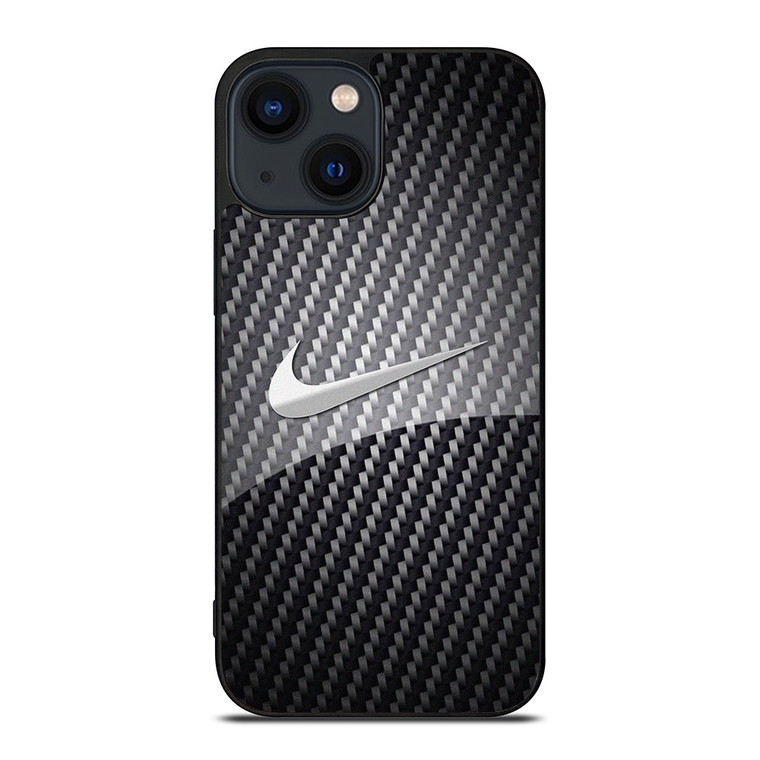 NIKE CARBON LOGO iPhone 14 Plus Case Cover NIKE CARBON LOGO iPhone 14 Plus Case Cover