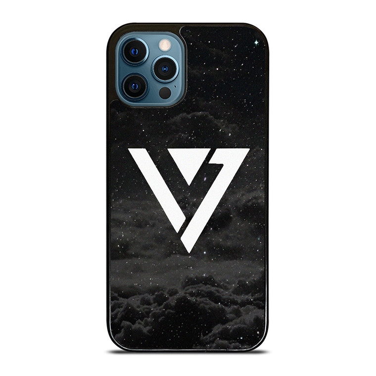 SEVENTEEN BLACK SKY LOGO  iPhone 12 Pro Max Case Cover