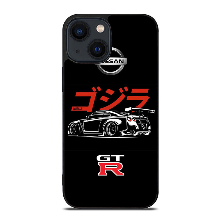 NISSAN GTR GODZILLA JAPAN VECTOR iPhone 14 Plus Case Cover NISSAN GTR GODZILLA JAPAN VECTOR iPhone 14 Plus Case Cover