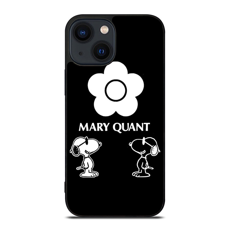 PEANUTS SNOOPY DOG MARY QUANT iPhone 14 Plus Case Cover