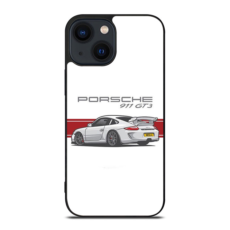 PORSCHE 911 GT3 VECTOR iPhone 14 Plus Case Cover