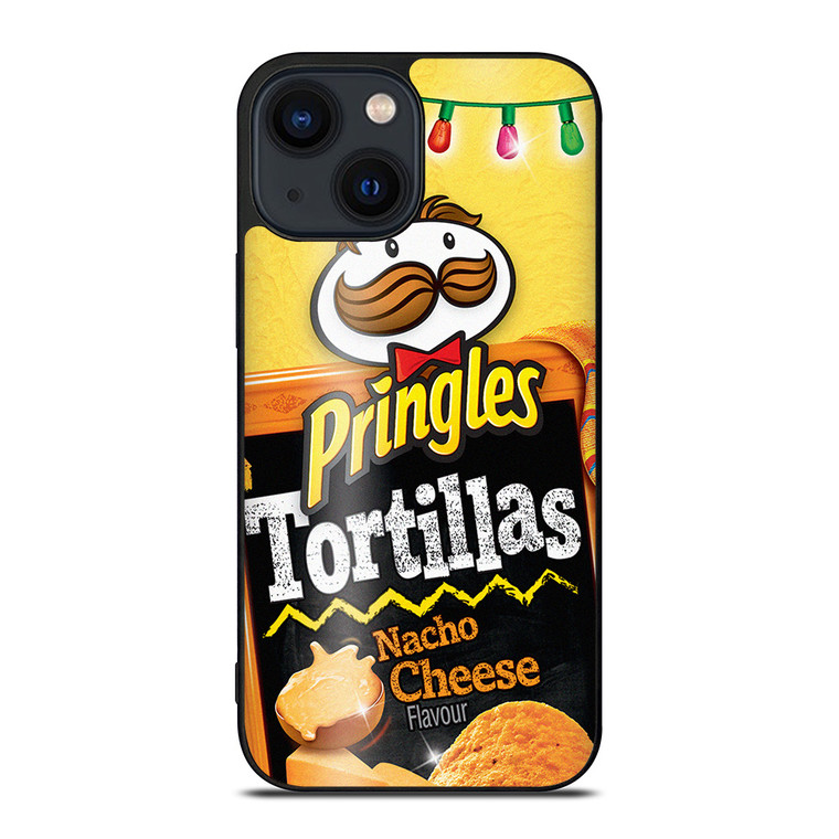 PRINGLES TORTILLAS NACHO CHEESE SNACKS iPhone 14 Plus Case Cover PRINGLES TORTILLAS NACHO CHEESE SNACKS iPhone 14 Plus Case Cover