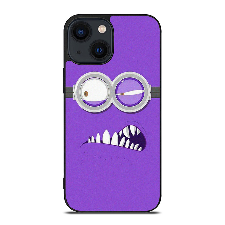 PURPLE MINION MINIMALIST iPhone 14 Plus Case Cover PURPLE MINION MINIMALIST iPhone 14 Plus Case Cover