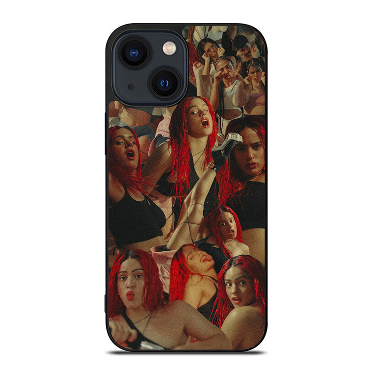 ROSALIA SINGER COLLAGE iPhone 14 Plus Case Cover
