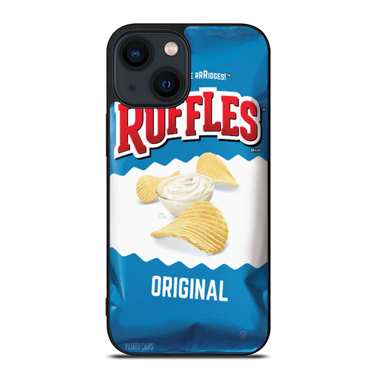 RUFFLES POTATO CHIPS ORIGINAL iPhone 14 Plus Case Cover