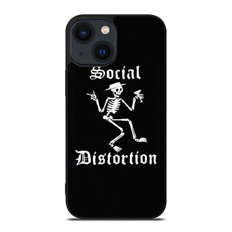 SOCIAL DISTORTION ROCK BAND SKULL SYMBOL iPhone 14 Plus Case Cover