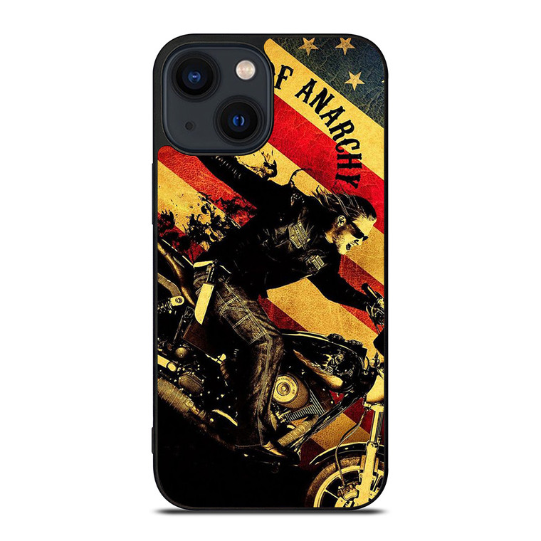 SONS OF ANARCHY USA LOGO iPhone 14 Plus Case Cover
