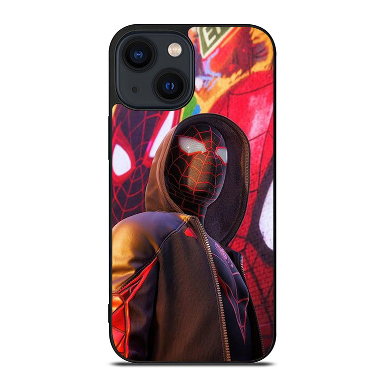SPIDERMAN MILES MORALES POSTER iPhone 14 Plus Case Cover