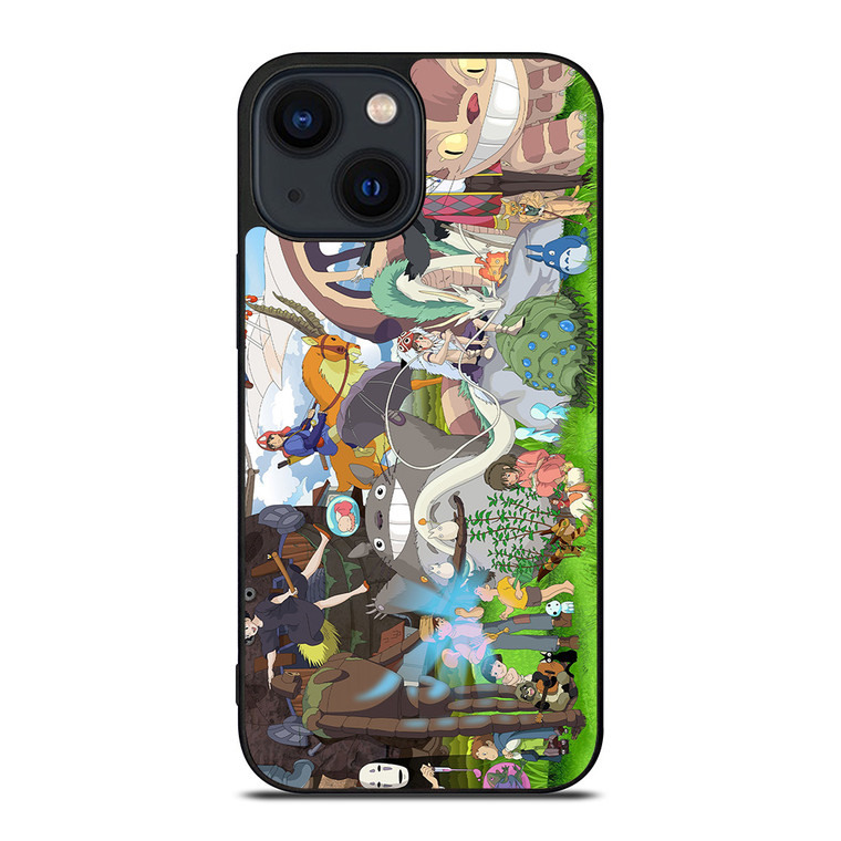 STUDIO GHIBLI ALL CHARACTERS iPhone 14 Plus Case Cover