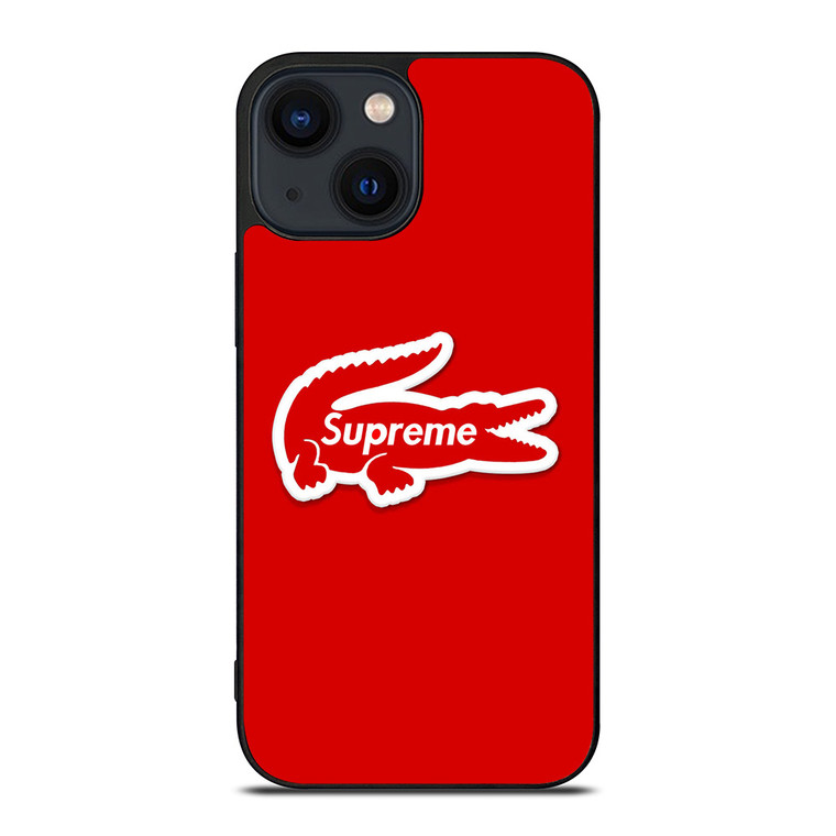 SUPREME LACOSTE COOL iPhone 14 Plus Case Cover