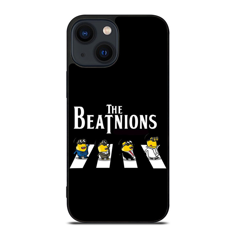 THE BEATLES MINIONS ABBEY ROAD iPhone 14 Plus Case Cover THE BEATLES MINIONS ABBEY ROAD iPhone 14 Plus Case Cover