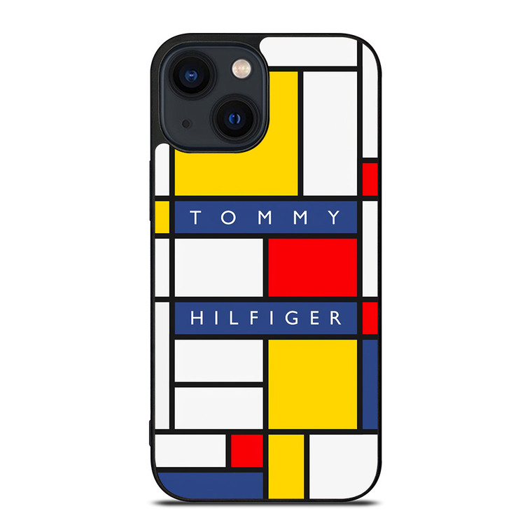 TOMMY HILFIGER LOGO COLLAGE iPhone 14 Plus Case Cover TOMMY HILFIGER LOGO COLLAGE iPhone 14 Plus Case Cover