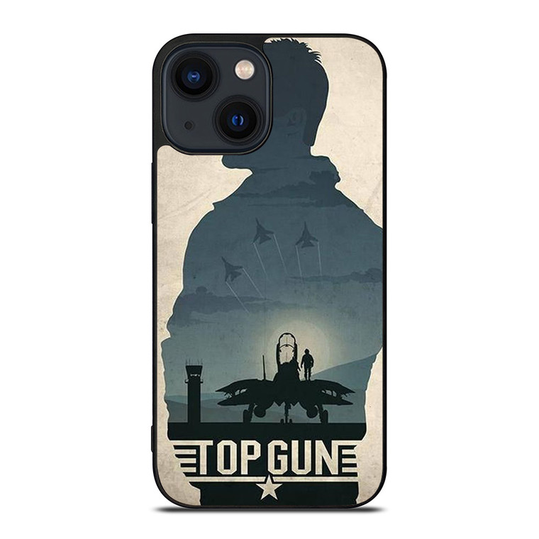 TOP GUN MAVERICKS TOM CRUISE SILHOUETTE iPhone 14 Plus Case Cover TOP GUN MAVERICKS TOM CRUISE SILHOUETTE iPhone 14 Plus Case Cover