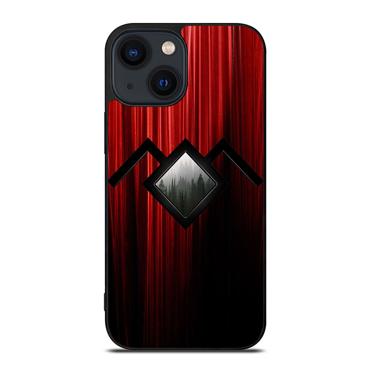 TWIN PEAKS MOVIE SYMBOL iPhone 14 Plus Case Cover TWIN PEAKS MOVIE SYMBOL iPhone 14 Plus Case Cover