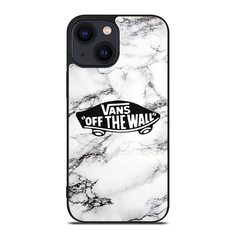 VANS OFF THE WALL MARBLE LOGO iPhone 14 Plus Case Cover VANS OFF THE WALL MARBLE LOGO iPhone 14 Plus Case Cover