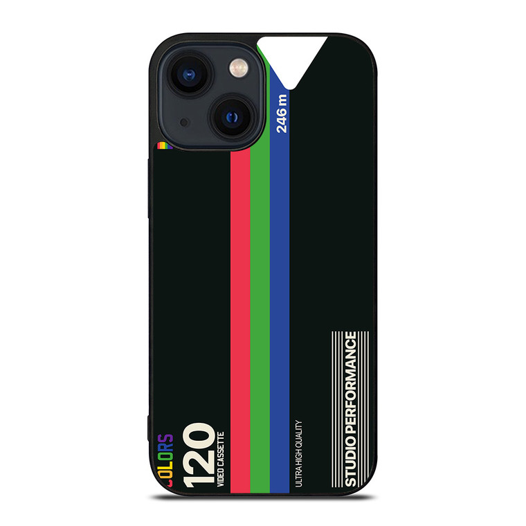 VHS CASSETTE STUDIO PERFORMANCE iPhone 14 Plus Case Cover