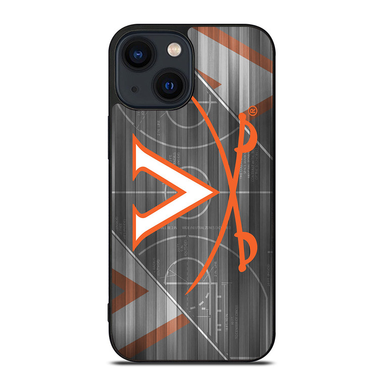 VIRGINIA CAVALIERS BASKETBALL LOGO iPhone 14 Plus Case Cover