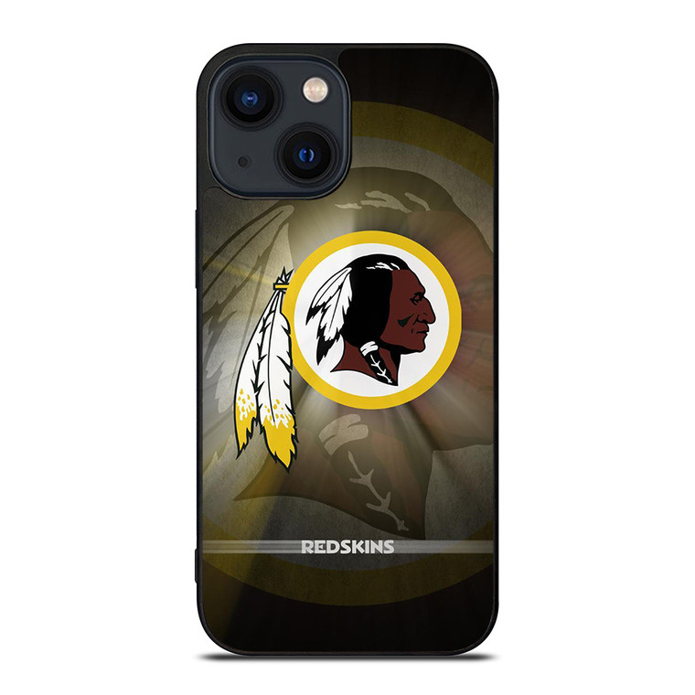 WASHINGTON REDSKINS METAL ICON iPhone 14 Plus Case Cover WASHINGTON REDSKINS METAL ICON iPhone 14 Plus Case Cover