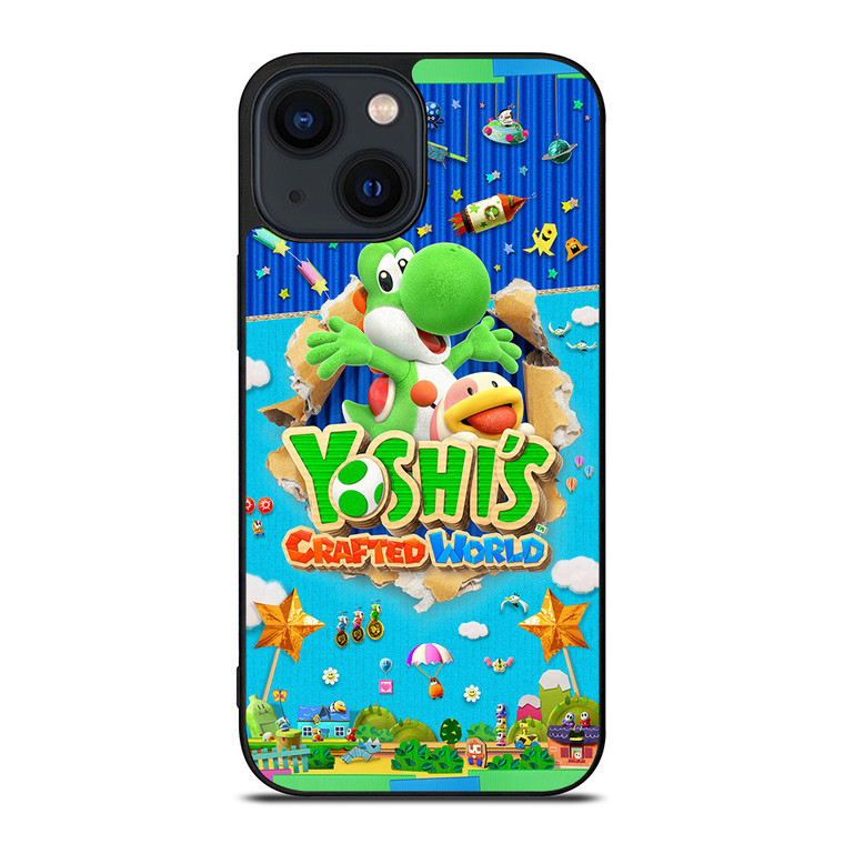 YOSHI CRAFTED WORLD GAMES POSTER iPhone 14 Plus Case Cover