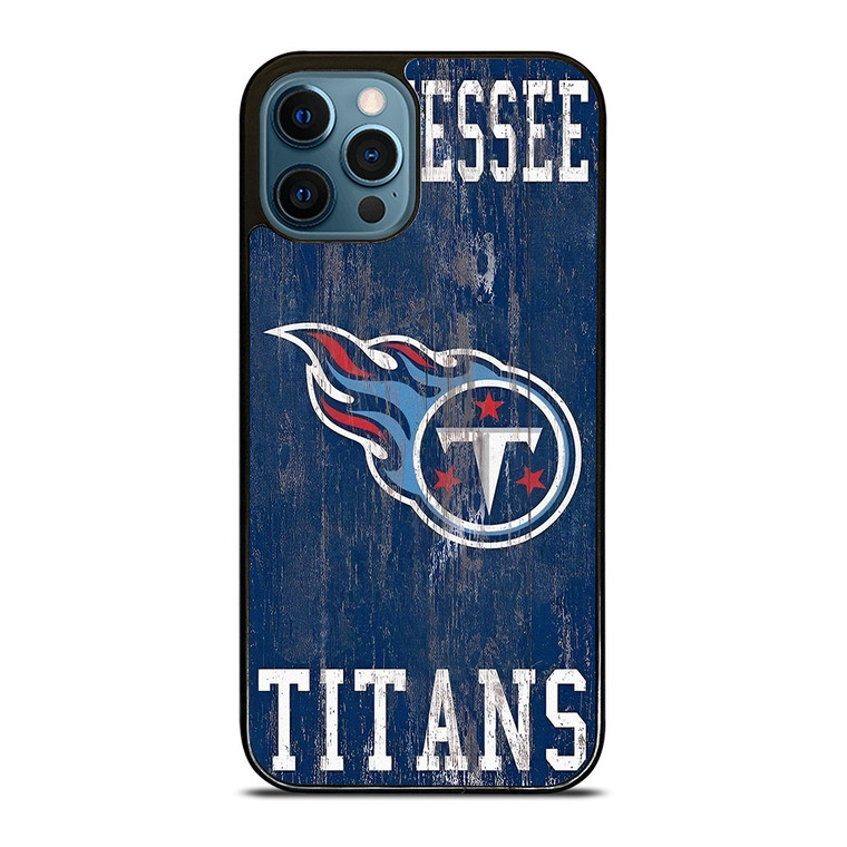 TENNESSEE TITANS WOODEN LOGO  iPhone 12 Pro Max Case Cover