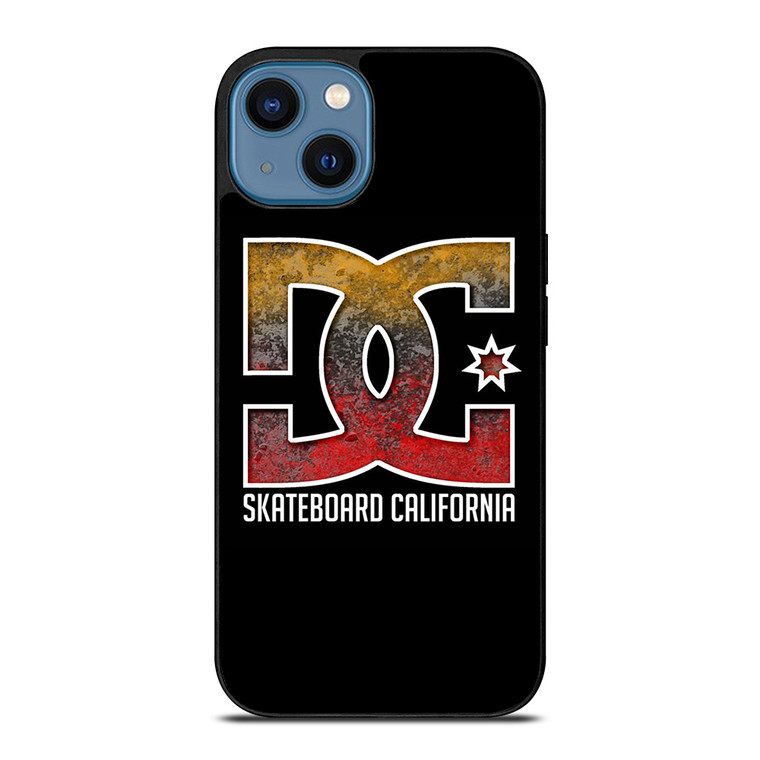DC SKATEBOARD CALIFORNIA iPhone 14 Case Cover