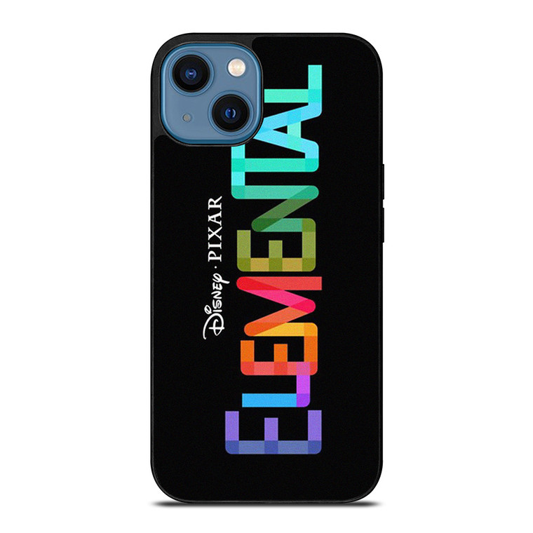 DISNEY PIXAR ELEMENTAL LOGO iPhone 14 Case Cover