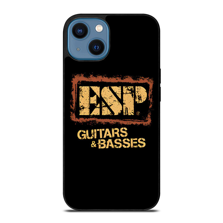 ESP GUITARS AND BASSES LOGO iPhone 14 Case Cover