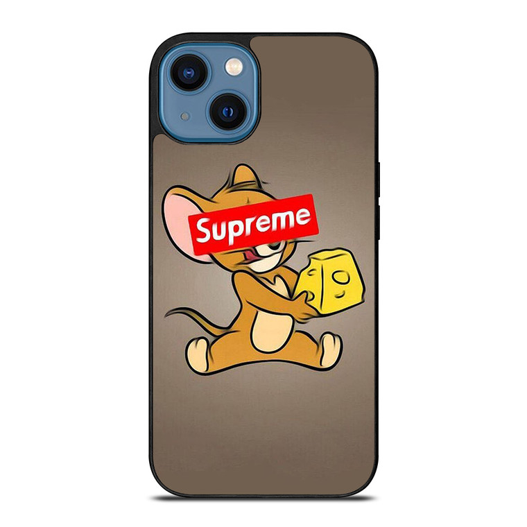 JERRY MOUSE CARTOON SUPREME iPhone 14 Case Cover