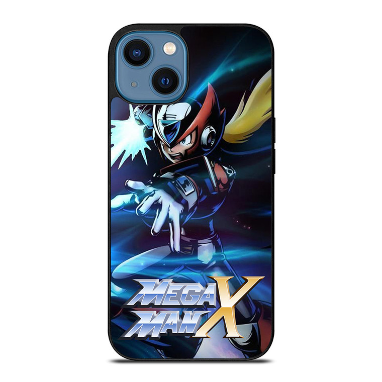 MEGA MAN X GAMES LOGO iPhone 14 Case Cover