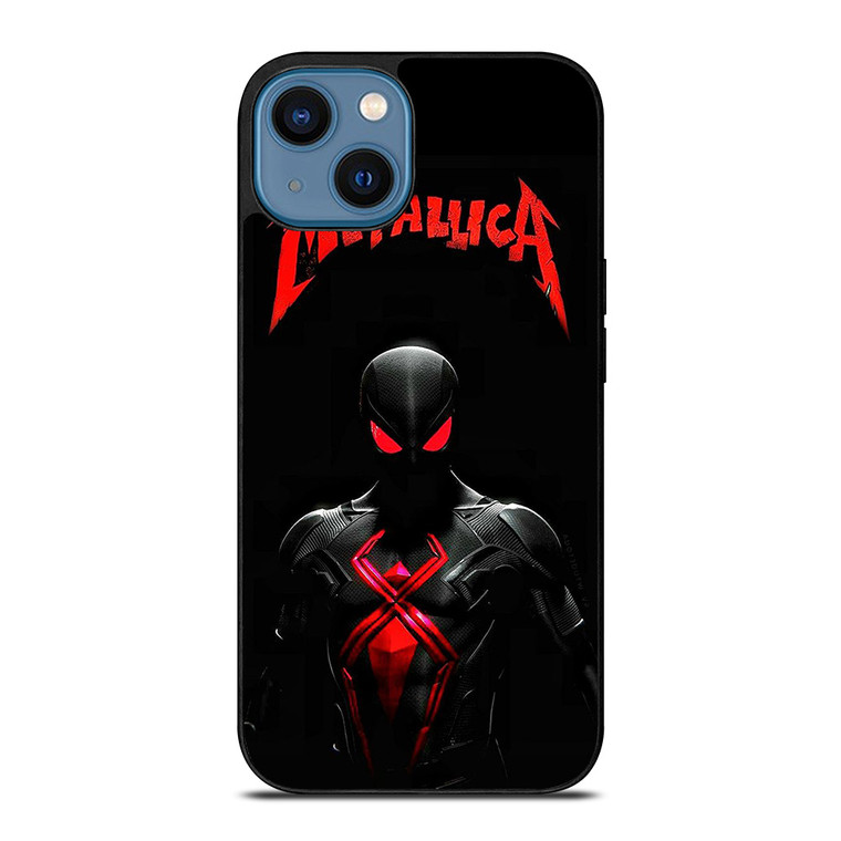 METALLICA SPIDERMAN LOGO iPhone 14 Case Cover METALLICA SPIDERMAN LOGO iPhone 14 Case Cover