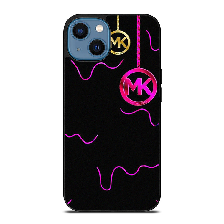 MICHAEL KORS GOLD PINK iPhone 14 Case Cover