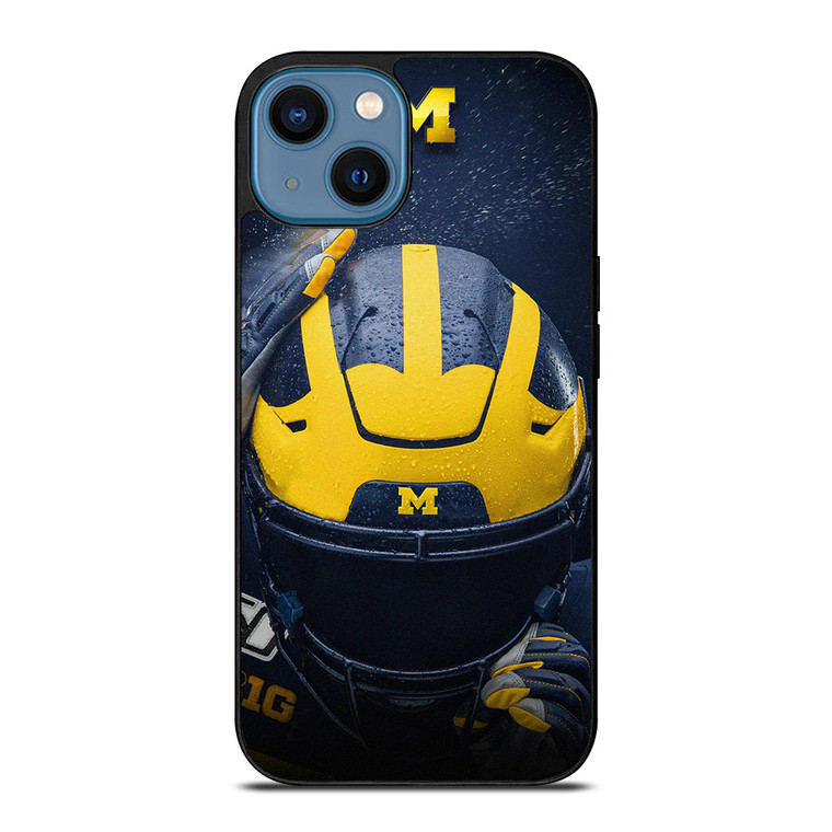 MICHIGAN WOLVERINES FOOTBALL TEAM iPhone 14 Case Cover MICHIGAN WOLVERINES FOOTBALL TEAM iPhone 14 Case Cover