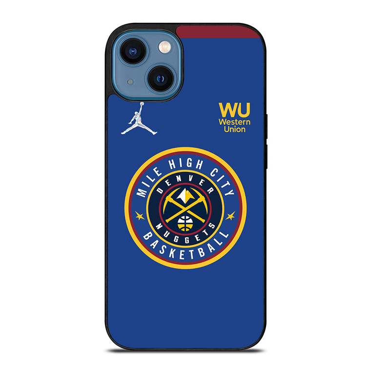 MILE HIGH CITY DENVER NUGGETS LOGO iPhone 14 Case Cover MILE HIGH CITY DENVER NUGGETS LOGO iPhone 14 Case Cover