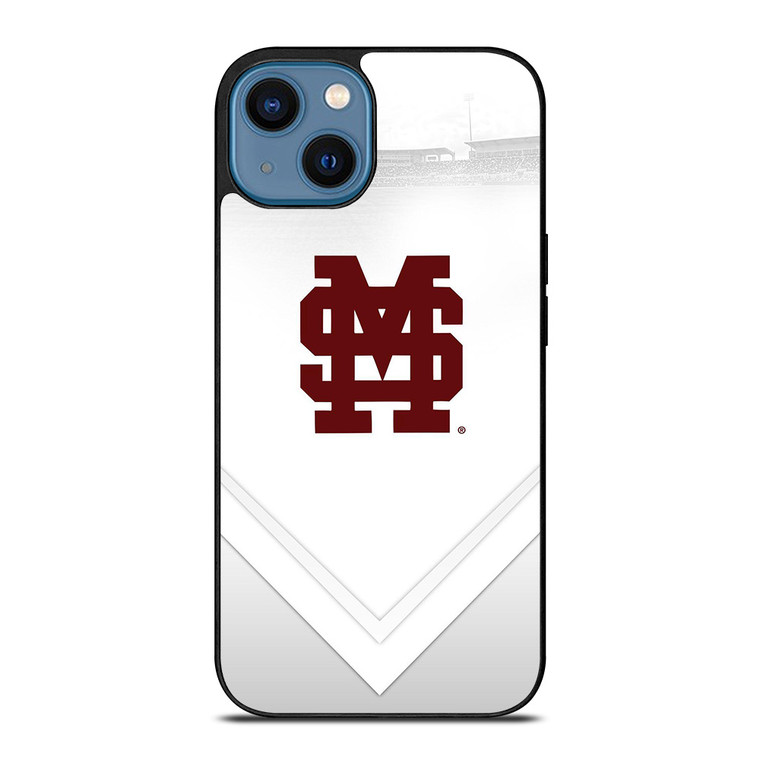 MISSISSIPPI STATE FOOTBALL LOGO iPhone 14 Case Cover